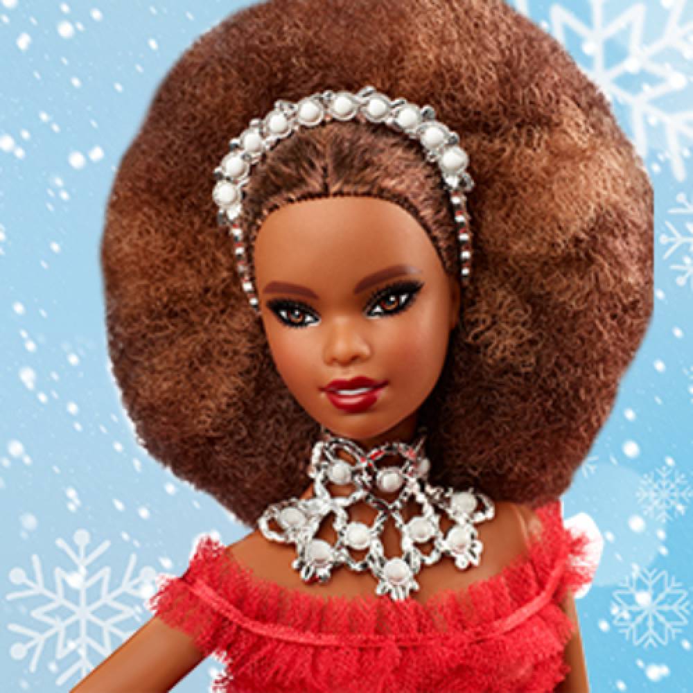 2018 holiday on sale barbie doll